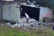 Un club de La Plata denunció un "incendio intencional" en su sede, que provocó grandes destrozos