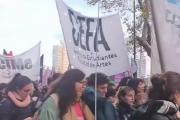 Se realizó en La Plata una nueva marcha por el Ni una menos