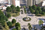 La Municipalidad de La Plata cerró Plaza Italia hasta que finalicen las obras: iluminación, paseo peatonal y otras mejoras