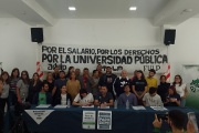 El Frente Gremial Universitario de La Plata se prepara para la doble jornada de paro de la semana que viene