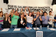 El segundo día de paro en la UNLP fue contundente: según ADULP tuvo un "altísimo acatamiento"