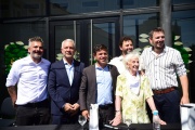 Inauguraron la puesta en valor del Espacio para la Memoria y la Promoción de los Derechos Humanos en la ex Comisaría 5º de La Plata