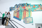 Inauguraron en La Plata un mural en homenaje a los trabajadores de la UNLP desaparecidos durante la última dictadura