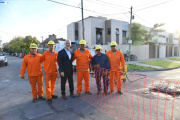 Alak recorrió la puesta en marcha del Plan de Obras Públicas y Mantenimiento Urbano en Tolosa