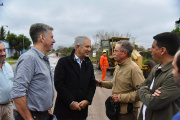 Alak inauguró el Plan de Obras Públicas en Correas