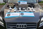 En La Plata cayeron dos bandas narco:  secuestraron cocaína, dinero y autos de lujo