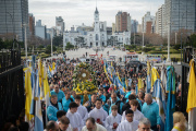 Este sábado se realizó la misa y procesión de Corpus Christi en La Plata