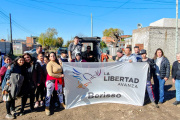 Referentes de La Libertad Avanza realizaron trabajos de mantenimiento y mejoras en barrios de Berisso
