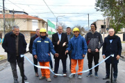 Inauguraron la obra de nuevo pavimento en 525 entre 7 y 8 de La Plata