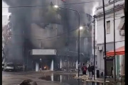 Se incendió un depósito de electrodomésticos en La Plata