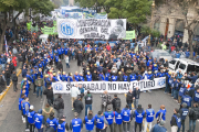 En el Día de San Cayetano, gremios y organizaciones populares se movilizaron desde Liniers hasta Plaza de Mayo
