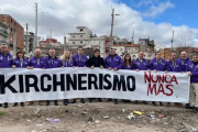 Milei encabeza un acto en el Club Atenas de La Plata