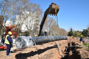 Avanza la habilitación de un acueducto sobre la avenida 32 de La Plata