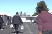 Manteros del Parque Saavedra fueron relocalizados en un nuevo Paseo de Compras de La Plata