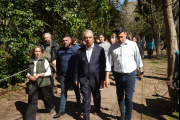 Alak encabezó una jornada de trabajo en el Bioparque La Plata