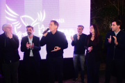 En La Plata Diego Santilli y Julieta Quintero inauguraron la casa “Ciudad Futuro” de la Alianza La Libertad Avanza