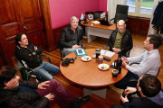 Sobre el cierre de la campaña electoral, referentes de las distintas listas de La Plata se reunieron en el Palacio Comunal