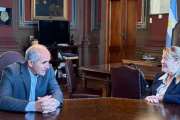 Stolbizer visitó La Plata y se reunió con el presidente de la UNLP