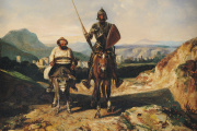 La Plata tendrá un monumento a Don Quijote y Sancho Panza