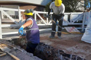 ABSA realiza trabajos sobre perforaciones de agua en Los Hornos, City Bell, Barrio Aeropuerto y en el casco urbano de La Plata