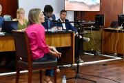 Píparo declaró en el juicio contra su ex marido por "intento de homicidio"