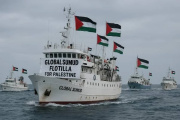 Las fuerzas israelíes detuvieron a 175 personas de la Global Sumud Flotilla
