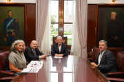 Alak y Tauber acordaron trabajar en la consolidación de la Escuela Universitaria de Oficios de la UNLP