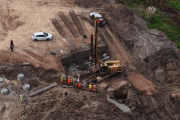 Autopista Buenos Aires-La Plata: Avanza la obra en City Bell que beneficiará a 36 mil usuarios