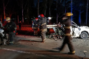 Cinco personas murieron en San Vicente tras un choque en la Ruta Provincial 6