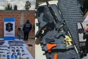 Hallan un arsenal con 25 armas y más de 6.700 municiones en la casa de un joven de 16 años