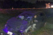 Dos conductores resultaron heridos en un choque sobre Ruta 2, a la altura de Lisandro Olmos