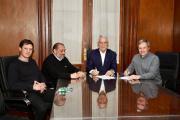 Alak firmó el contrato para la segunda etapa de puesta en valor del Coliseo Podestá