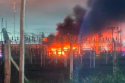 El corte de energía oor el incendio en Tolosa afectó los servicios de agua y cloacas
