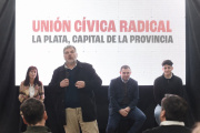 Federico Ayllón asumió al frente de la UCR La Plata junto a Laura Busse
