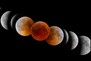 Este jueves a la noche se podrá ver en el cielo un eclipse lunar parcial
