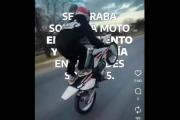 El Ministerio de Transporte inhabilitó a un motociclista por hacer maniobras temerarias