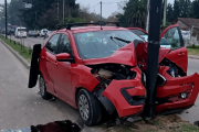 Un choque múltiple en la zona de San Carlos dejó a una conductora herida