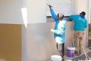 La Plata: continuaron los operativos de limpieza, pintura e hidrolavado en barrios