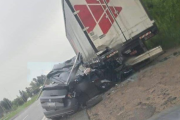 Un hombre murió tras un choque ocurrido a la altura del kilómetro 54 de la Ruta 2