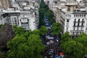La marcha universitaria volvió al Congreso en reclamo de la ley de financiamiento
