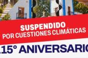 Suspendieron los festejos de este sábado por el 115° aniversario de Lisandro Olmos