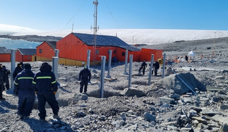Argentina construye tres laboratorios científicos en la Antártida
