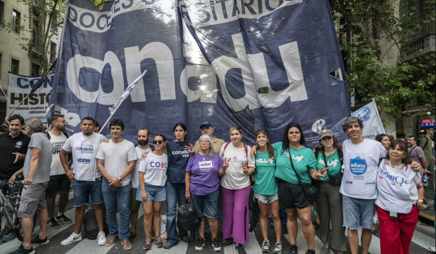 La CONADU anunció un paro de 5 días en todo el país